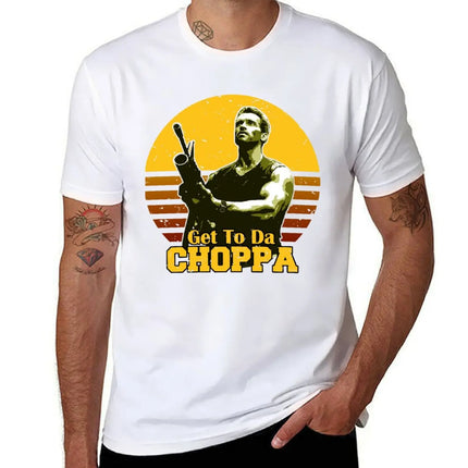 Get To Da Choppa Classic T-Shirt new edition aesthetic clothes mens white t shirts