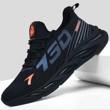 High-quality fashionable casual sports shoes, comfortable running shoes men's lightweight outdoor breathable shoes