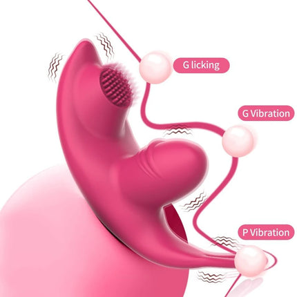 Wireless APP Licking Vibrator for Women Bluetooth Control Clitoris Massager G Spot Vagin Stimulator Wear Dildo Adult Sex Toy 18+