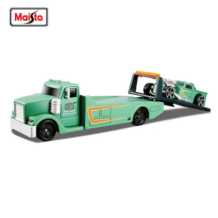 Maisto 1:64 1957 Chevrolet Flatbed Design elite transport die-cast precision model car Model collection gift