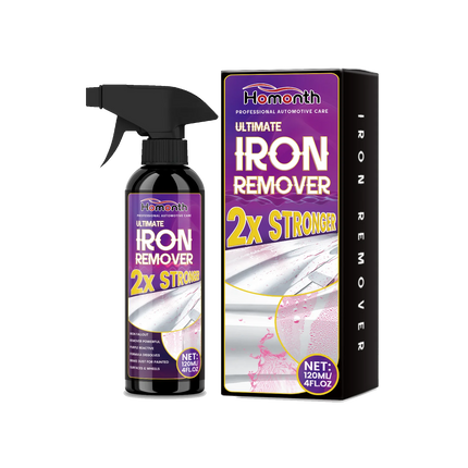 Large Capacity Powerful Car Rust Remover Spray - Exhaust/Wheel Care, Metal Powder Remover.