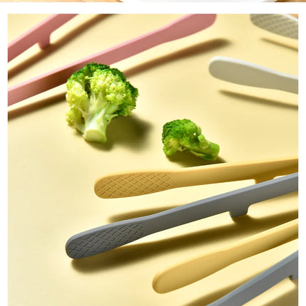 Silicone Food Toast Tongs Trivet Tongs for Kitchen Tongs Non-slip Cooking Clip Clamp BBQ Salad Tools Grill Kitchen Accessories