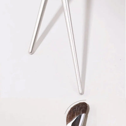 Nose Contour Brush Flat Nose Contour Brush Angled Contour Makeup Brush Natural Hair Angled Contour Shadow Smudge Makeup Brushes