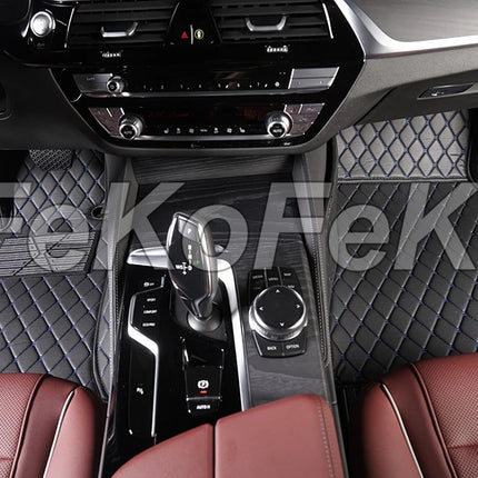 Custom Car Floor Mats For VW Polo Polo-Plus Polo-GTI Auto Carpets Foot Coche Accessorie