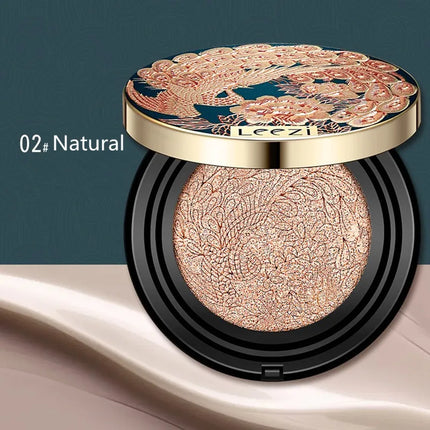 Retro Air Cushion Glow Foundation Cream For Face Moisturizing Oil Control Concealer Brighten Base BB Cream Cosmetics Makeup