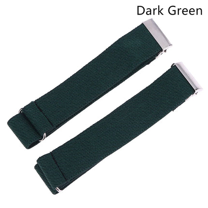 [O]  Anti-Slip Shirt Sleeve Garter Strap 1 Pair - Elastic Adjustable Armband Cuff Holder for Men Women Business