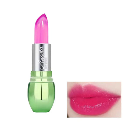 Aloe Vera Color-Changing Jelly Lipstick Long-lasting Non-transferable Moisturizing Lip Care Balm Lipstick Cosmetic Lip Gloss