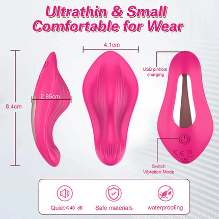 Wearable Vibrator for Women Wireless APP Remote Control Vibrating Egg Clitoris Stimulator Female Adult Sex Toys for Couples