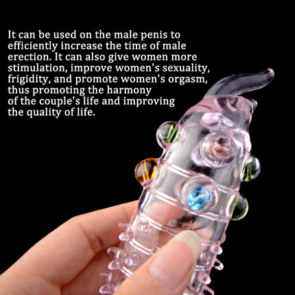 Cock Ring Delay Ejaculation Penis Enlargement Condom Sex Toy for Men Semen Lock Rings Erotic Product Adult Intimate Goods