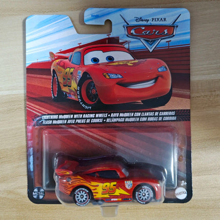 New Disney Pixar Cars Rusteze Lightning Mcqueen Metal Sheriff Scale Die-Cast Character Vehicles Boy Collectible Cars Toy Gifts