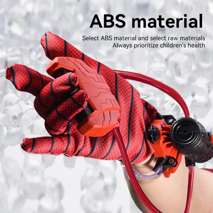 Spider Wrist Launcher Water Gun with Gloves Summer Water Fight Toy Cosplay Prop Outdoor Game Backyard Fun