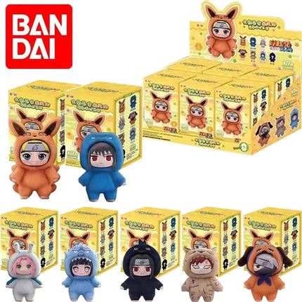 TOPTOY Cartoon backpack pendant, anime peripheral gift box, Naruto Blind box gift, Naruto Shipship Party series