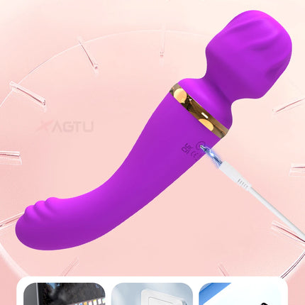 AV Magic Wand Dildo Vibrator for Women Nipple G spot Vagina Clitoris Stimulator Vibration Massager Sex Games Adult Sex Toys