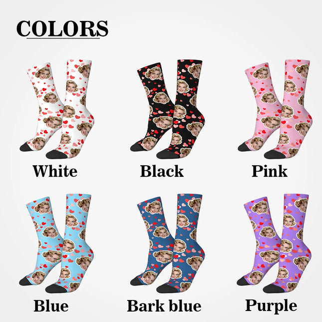 Custom avatar socks for men and women custom photo socks personalized picture socks photo socks personalized gifts
