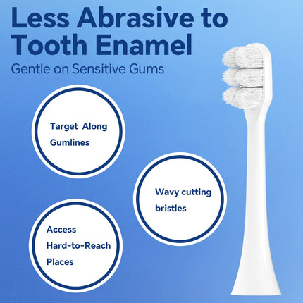 Ultra Soft Replacement Toothbrush Brush Heads Compatible with Philips Sonicare Electric Toothbrush for Sensitive Teeth Gums Care