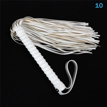 Racing Riding Crop Party Flogger Hand Cuffs Queen Black Horse Riding Whip High Quality Pu Leather Pimp Whip