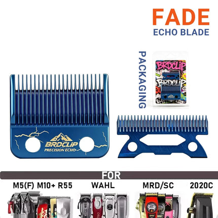 Professional BRDCLIP Blade Replacement for 2020C KULILANG VGR V003 Madeshow M10 Hair Clipper Titanium Plated Ceramics Blade