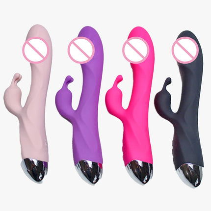 Rabbit Vibrator for Women Powerful G Spot Female Clit Stimulator Vagina Nipple Massage Dildo Female Masturbator Adults Sex Toy