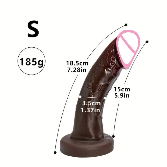 Soft Huge Glans Dildo Realistic Penis Anal Silicone Dildos With Suction Cup Big Dick G-Spot Vagina Stimulator Sex Toys for Women