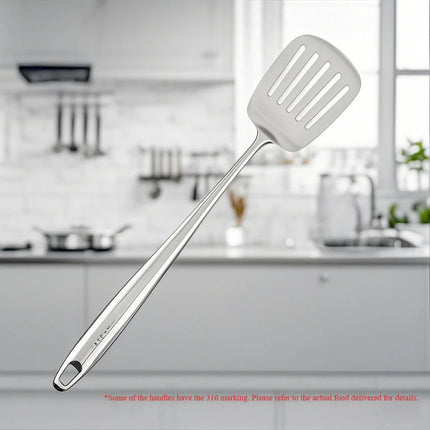 Food Stainless Steel Wok Spatula Metal kitchen utensils Slotted Turner Spoon Ladle Cooking Tools Utensil Set Kitchen Accessories