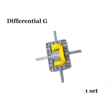 MOC Technology Parts Kit Building Blocks Differential Gear Kit Engine Cylinder Building Blocks Model Car 65413  62821 V6 V8 V12