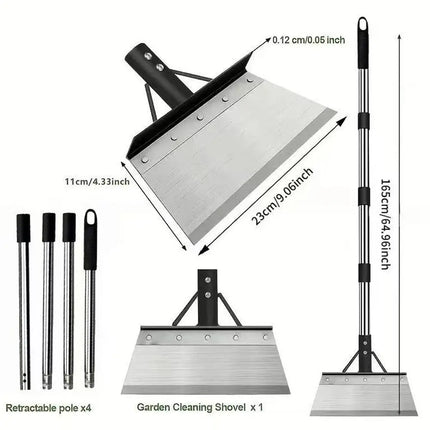Adjustable Garden Scraper Shovel / Grattoir Pelle Jardin Réglable