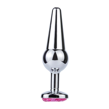 1PCS， Anal Sex Toys Small Crystal Cat Face Kitty Jewel Anal Butt Plug Prostate Massager Anal G-Spot Stimulation