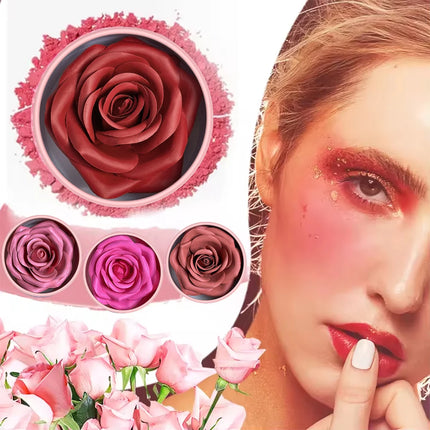 Single Color Matte Petal Blush Palette Highgloss Contouring Cream Contour Makeup Rouge for Women Beauty Cosmetics Makeup Palette