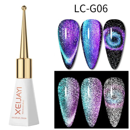 Cat's Eye Series Flash Nail Polish Gel Semi Permanent Quick-drying Phototherapy Glue Soak Off UV LED Varnish Manicure Decoration