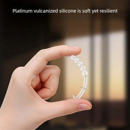 Silicone Penis Plug,Hollow Urethral Sounding Sound Flexible Urethra Dilation Dilator Masturbation Penisplug Sex Toys for Men