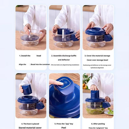 Rechargeable Fruit Peeler Automatic Electric Grape Peeler Machine for Grapes Cherry Tomatoes Garlic Rechargeable Brushless Motor