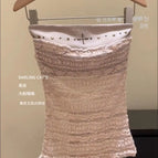 L (115.7-126.8 lbs) / Beige two-piece set [premium model]