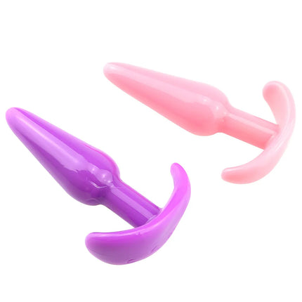Silicone Anal Dildo Butt Plug Soft Prostate Massager Adult Gay Products Anchor Anal Plug Beads Erotic Sex Toys for Men Women