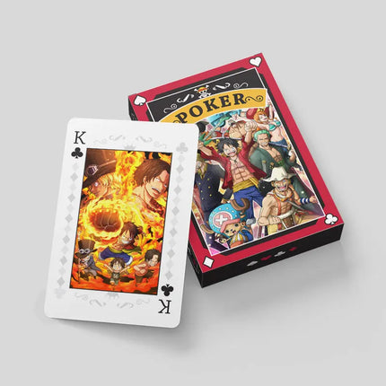 Anime Jujutsu Kaisen Haikyuu Cosplay Board Game Cards Genshin Impact Hardcover Poker Toy Gift