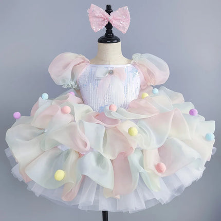 Children Ballet Dress Girls Clothing Summer Baby Ballerine Dance Costumes Party Girl Ballet Leotards Kids Dresses Tutu Vestidos