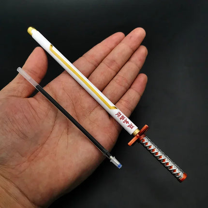 20cm  Anime Peripheral Neutral Pen/my Wife/Zenyi/moth/butterfly Blade Day Wheel Knife Stationery Signature Pen