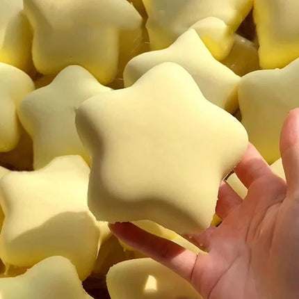 Lovely Star Squishy Squeeze Fidget Toy Slow Rebound Gentle Soft Suction Finger Pinch Anti-Stress Mood Relief Decompression Toy