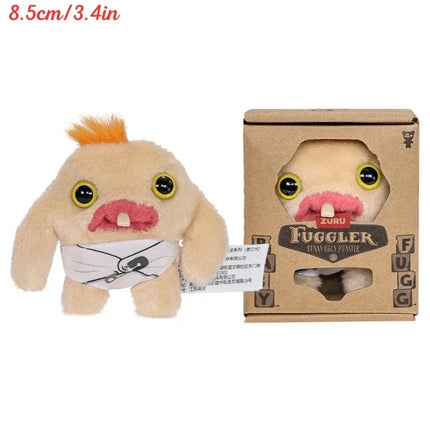 Fuggler Plush Toys Funny Ugly Monster Baby Fugguler Series Rabbit Stuffed Fuggs Animals Peluche Cute Dolls Birthday Gifts 8-9CM