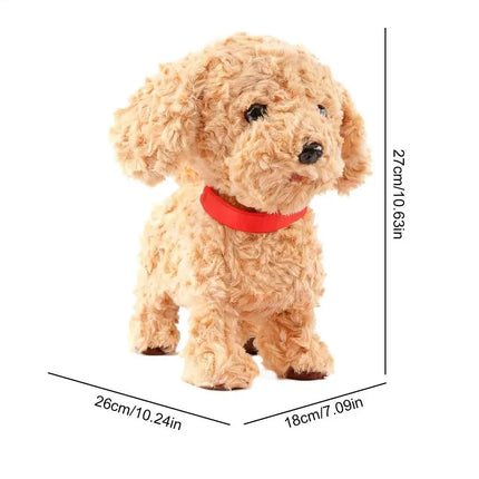 Simulation Electronic PetDog Toy Walking Interactive Dog Plush Doll Toys Touch Sensing Ai Robot Dog With Voice Mimic Gift