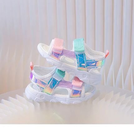 Children's Sandals 2025 New Summer Fashion Soft Bottom Princess Versatile Children's Shoes Little Girls Beach Shoes Girls' Shoes