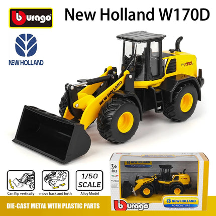 Bburago 1:50 Volvo excavator model high imitation  die casting metal children toy boyfriend gift simulation alloy car collection