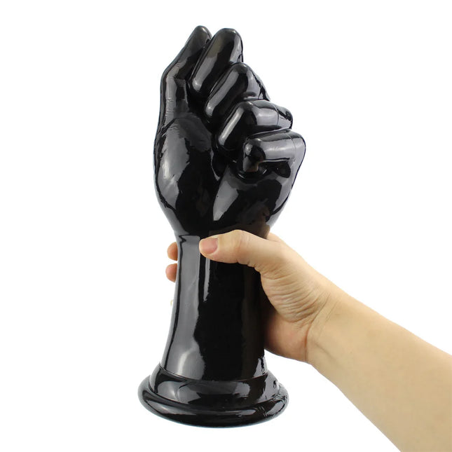 Clear Black Huge Hands Finger Fist Anal Plug 24CM Anus Prostate Massage Big Butt Plug Masturbation Sex Toys For Women Men Gay