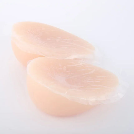 1 pair=2pcs Realistic Silicone Adhesive False Breast Forms Meme Crossdresser Shemale Fake Boobs Tits For Drag Queen