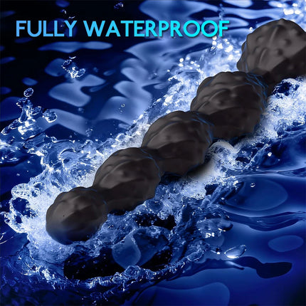 Remote Control Anal Bead Vibrator 7 Vibration Modes Prostate Massager Vibrating Butt Plug Adult Sex Toys for Men Women