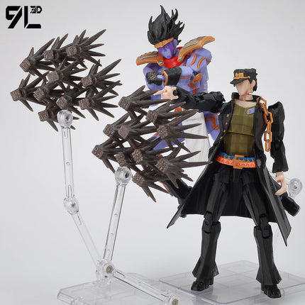 9L3D LUCKY13 Jotaro Star Platinum Set JoJo Bizarre Adventure T13 Titan13 Articulate Dummy13 Desk Decoration Action Figure Toy