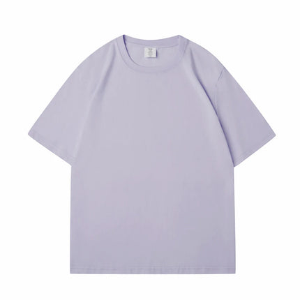 WAVLATII New Women Solid Cotton T Shirts Female Dark Green Oversized Casual Soft Tees Unisex Short Sleeve Summer Tops