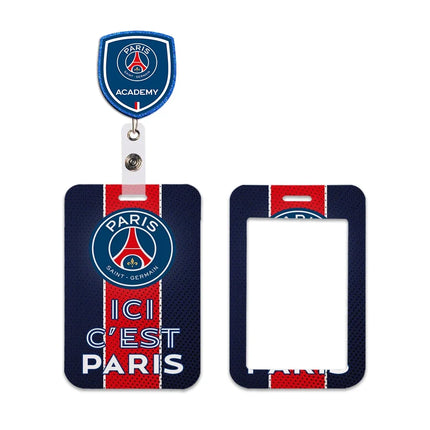 Sports Designs P Lanyards New Football ID Badge Holder Strap Work Card Bus Access Card Holder Keychains Accessories