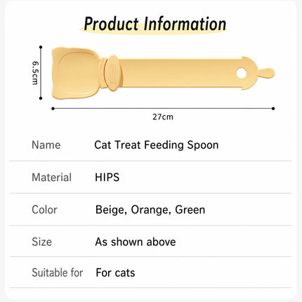 1/3PCS Cat Strip Feeder Spoon Long Handle Lickable Wet Cat Treat Feeder Squeeze Dispense Feeding Tool for Cats and Kittens