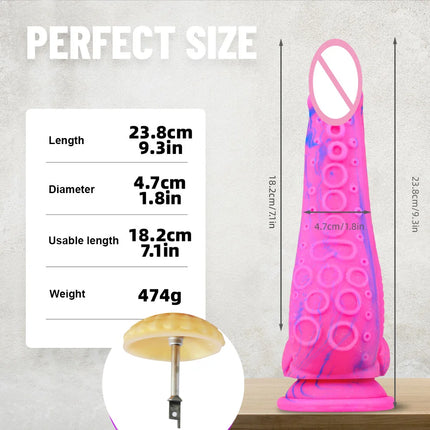 Sex Machine Sav Elastic Contraction Adapter for V-U-LOCK Attachments Dildo Saber Jigsaw Reciprocating Saw A Large Animal Dildo