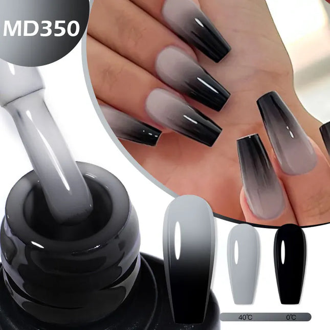 8ml Thermal Nail Gel Polish 3 Colors Changing Semi Permanent Soak Off UV/LED Nail Art Gel Varnish for Manicure Nail Supplies